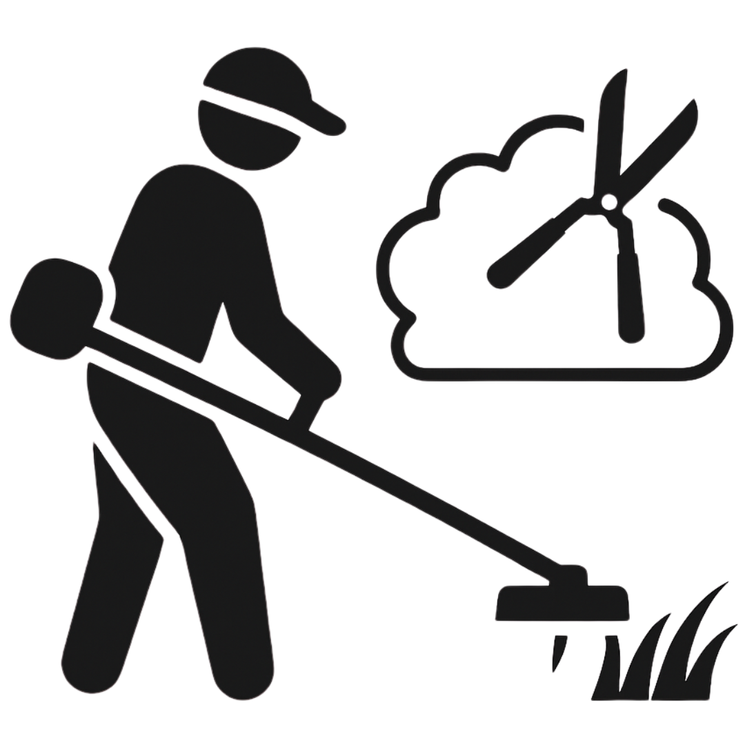 草刈りピクトグラム